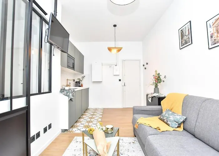 Charming Flat In Montmartre - Imhost 아파트